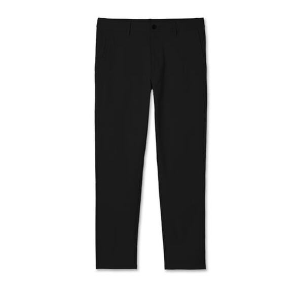 NWT Vuori Men’s Cascade Tech Chino Pant Athletic Slim Fit 30" in Black size 38 - Picture 1 of 8